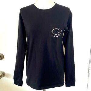 Ivory Ella Black Long Sleeve T-shirt